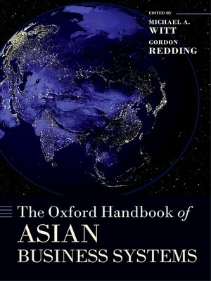 cover image of The Oxford Handbook of Asian Business Systems